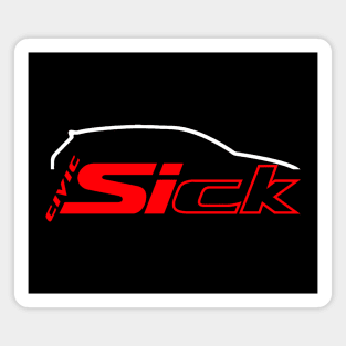 Civic Si Sick JDM Magnet